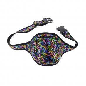 Aeromic Pouchbelt - Rainbow Sequin
