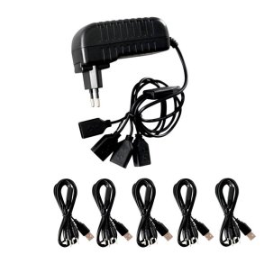 Oplader til H1 Hretelefoner med 20 Stik