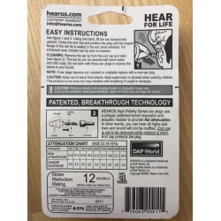 HEAROS Ear Plugs - "juletrer"