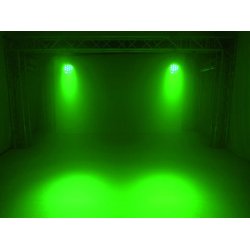 LED PAR-64 RGB 36x1W Short black or silver