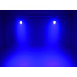 LED PAR-64 RGB 36x1W Short black or silver