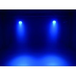 LED PAR-64 RGB 36x1W Short black or silver