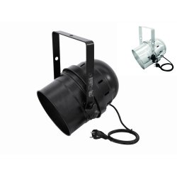 LED PAR-64 RGB 36x1W Short black or silver